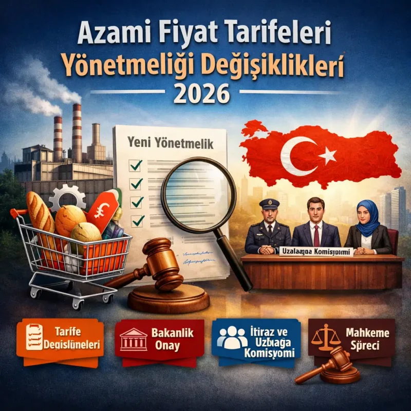 Tacir ve Sanayiciler Tarafından Üretilen Mal ve Hizmetlerin Azami Fiyat Tarifeleri Yönetmeliği Değişiklikleri (2026) - MetisCari Blog