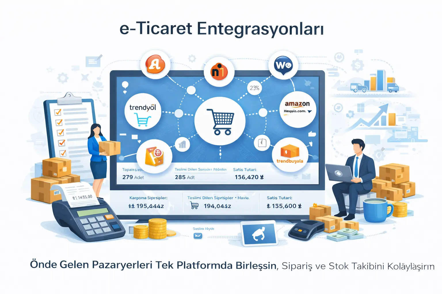 e-Ticaret Entegrasyonları - MetisCari