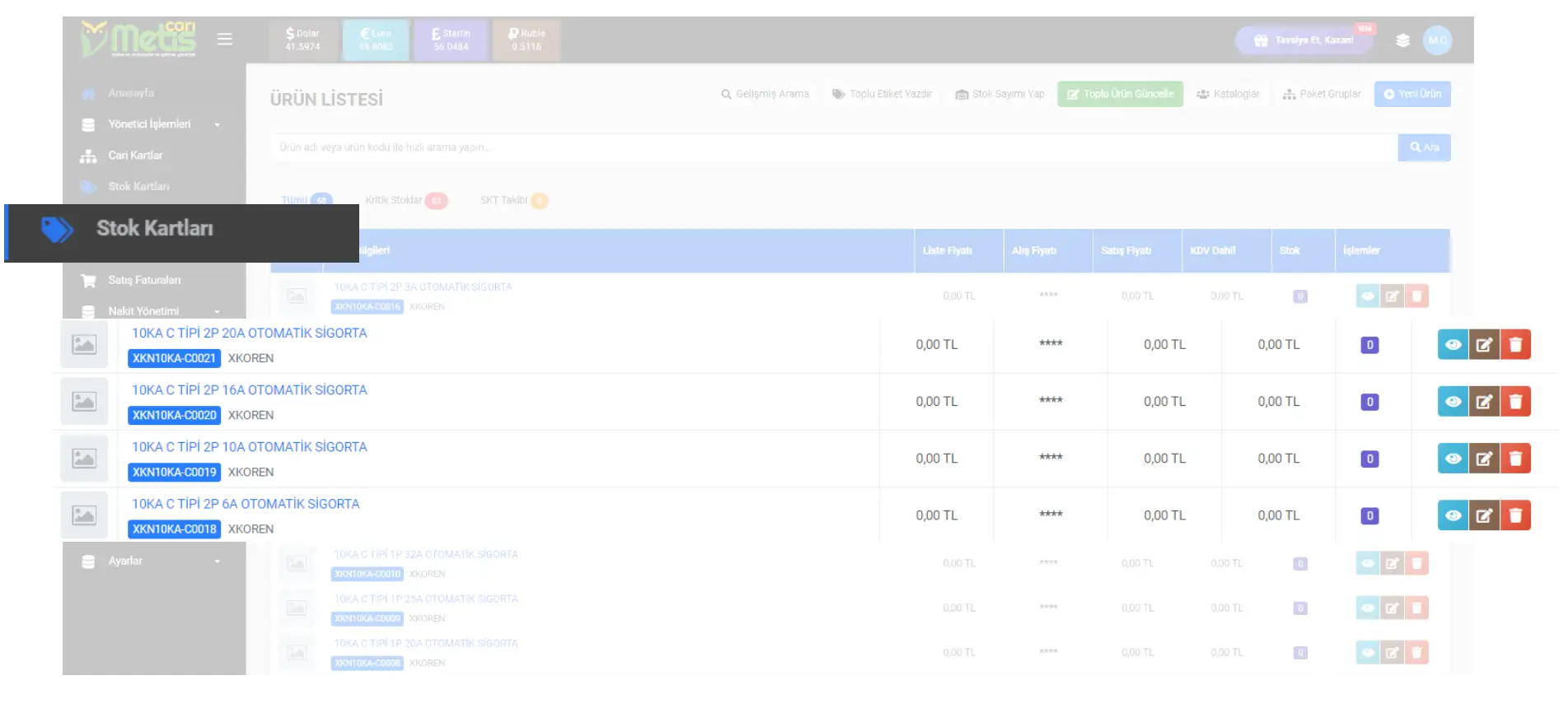 Ön Muhasebe Programı