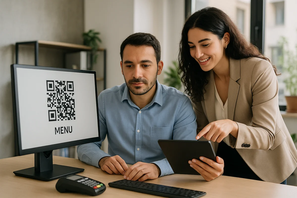 QR Menü ile Temassız Hizmet